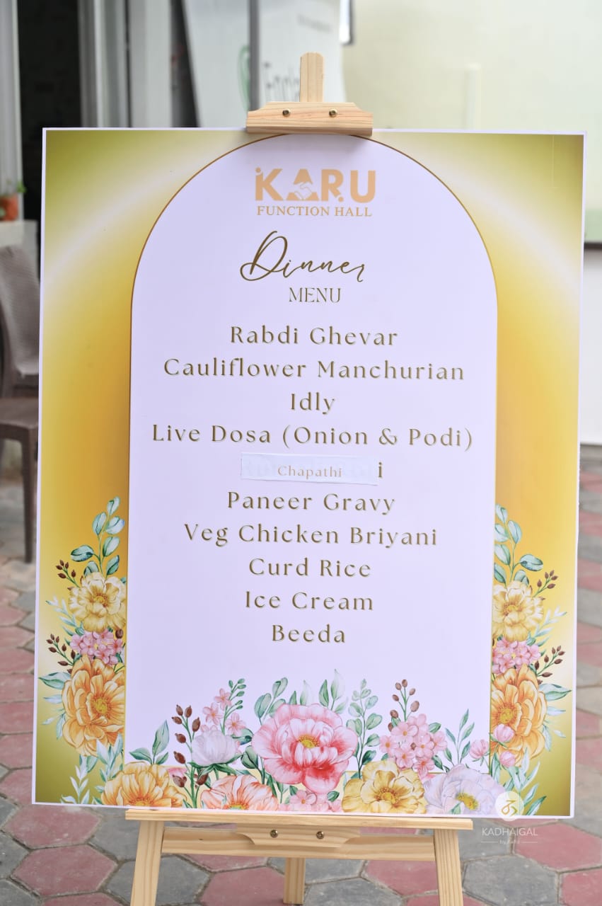 Tonight's Menu
